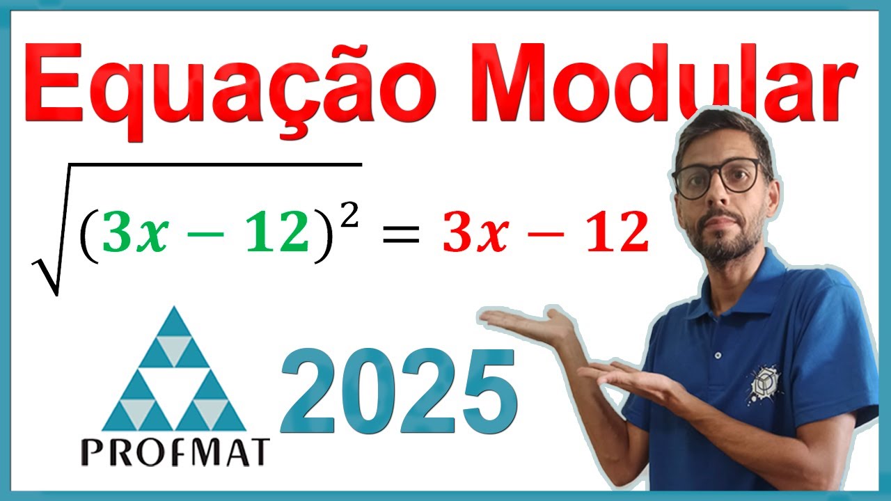 Profmat ENA 2025 Questão 13 Equação Modular