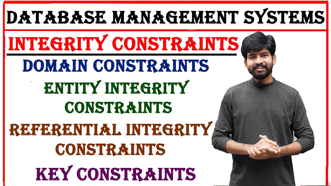 integrity constraints , domain , key , referential , entity integrity constraints in dbms | unit 2