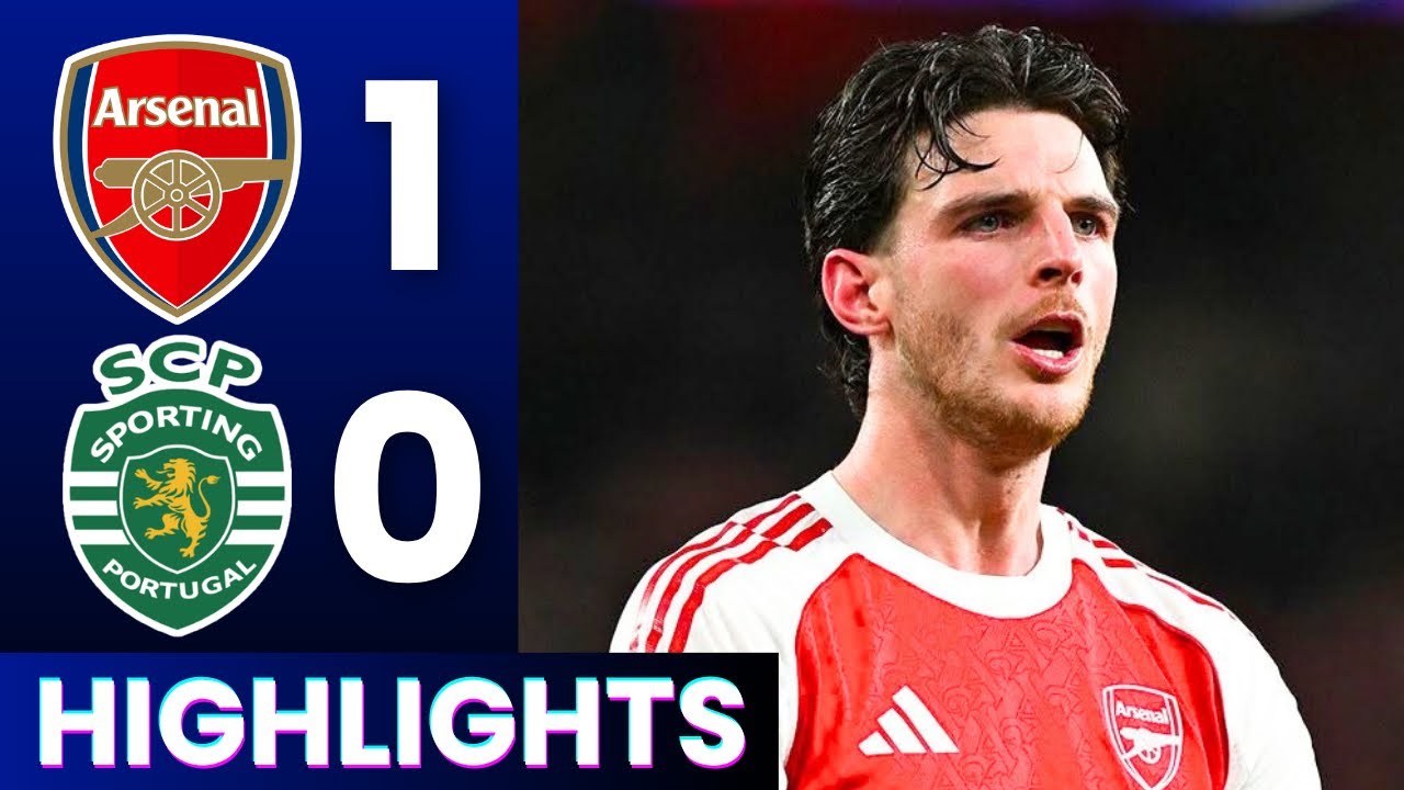 Arsenal vs Sporting Lisbon Highlights | UEFA Champions League 2025/26