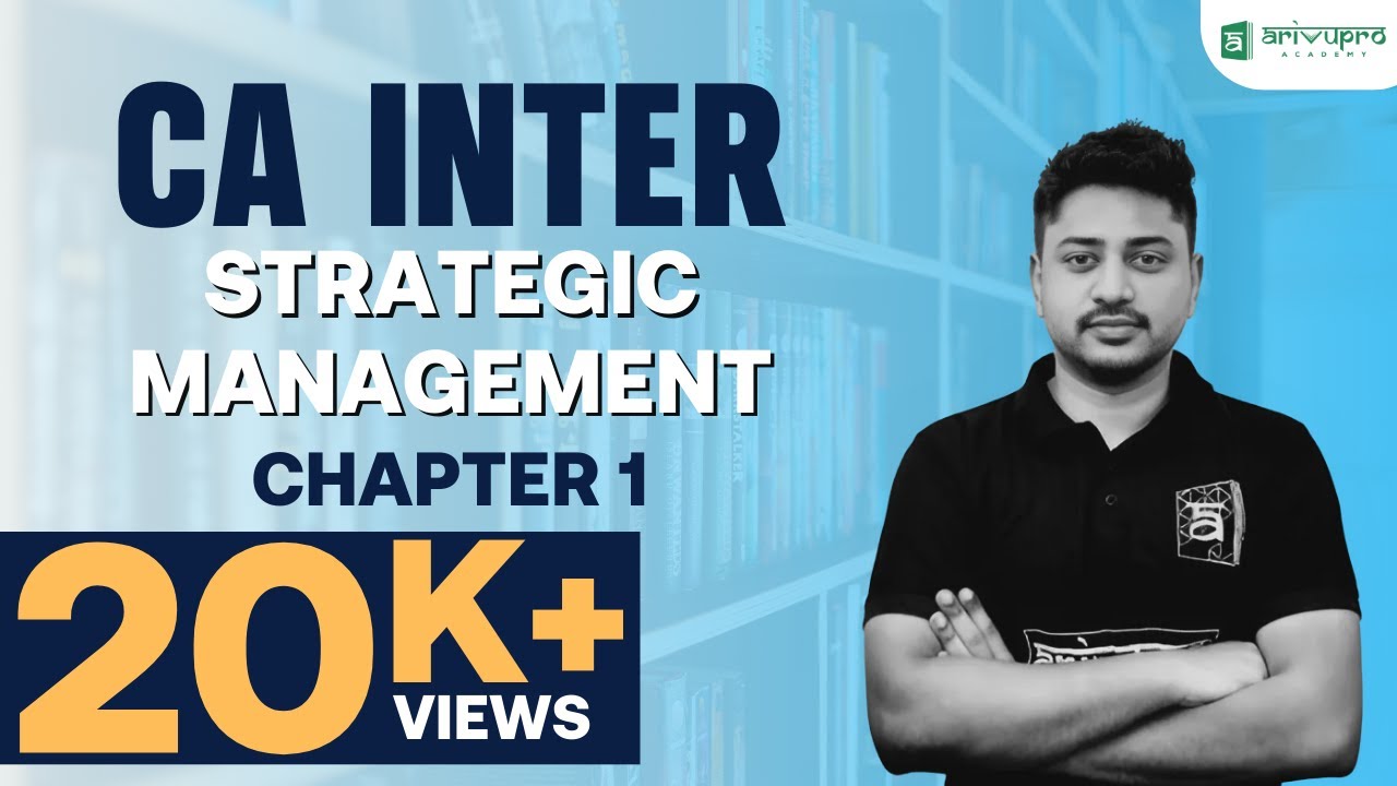 CA Inter SM Chapter 1 | English | Introduction to Strategic Management