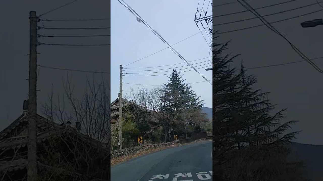 헐티로 ~   헐티재 에서    정대내려오며  가창댐지나  대구텍 입구까지 풀영상