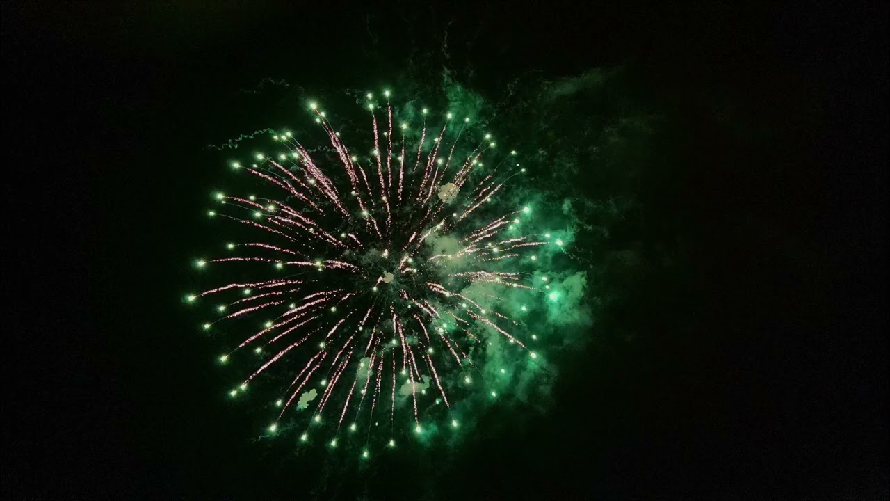 Bright colors shining in the darkness