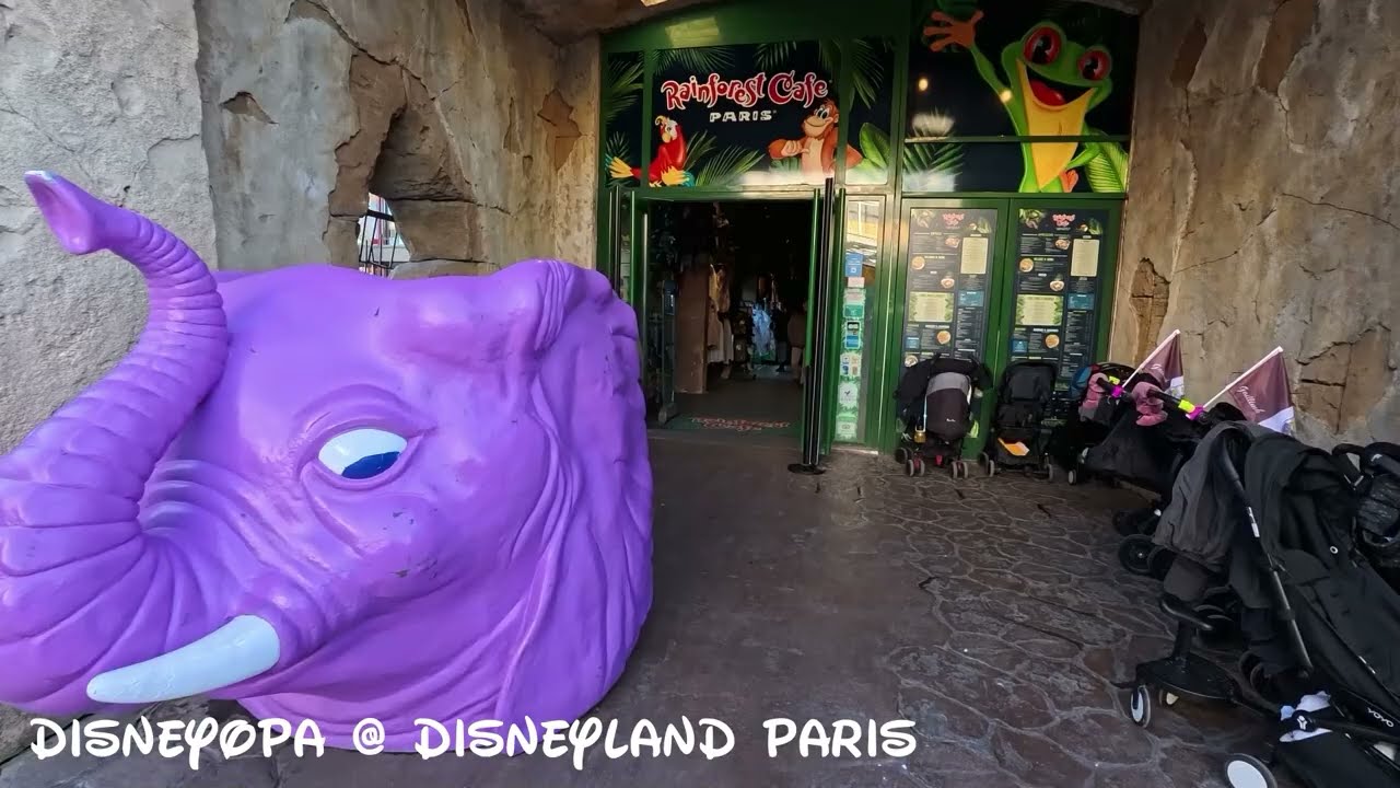 SHOP WALK THROUGH - BOUTIQUE RAINFOREST CAFE - Disney Village - Disneyland Paris - DisneyOpa