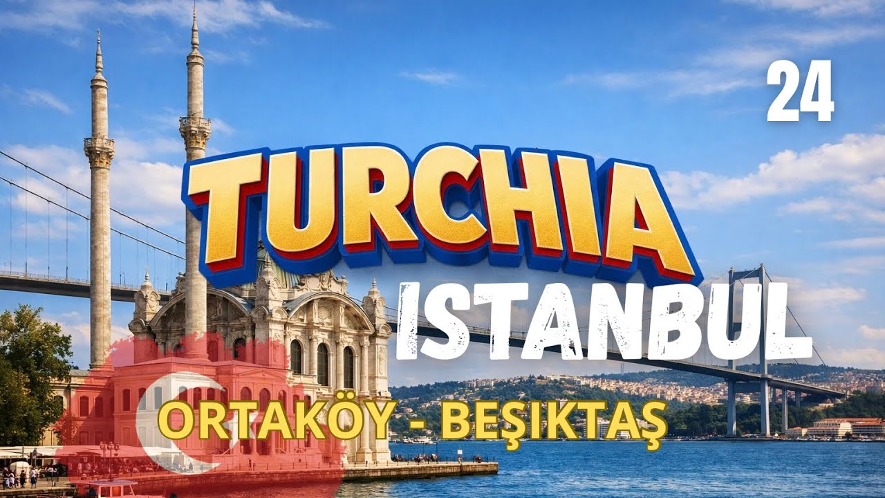 TURCHIA (parte 24) ISTANBUL - Moschea di Ortaköy, Beşiktaş Taksim Square, Istiklal Caddesi. #turchia
