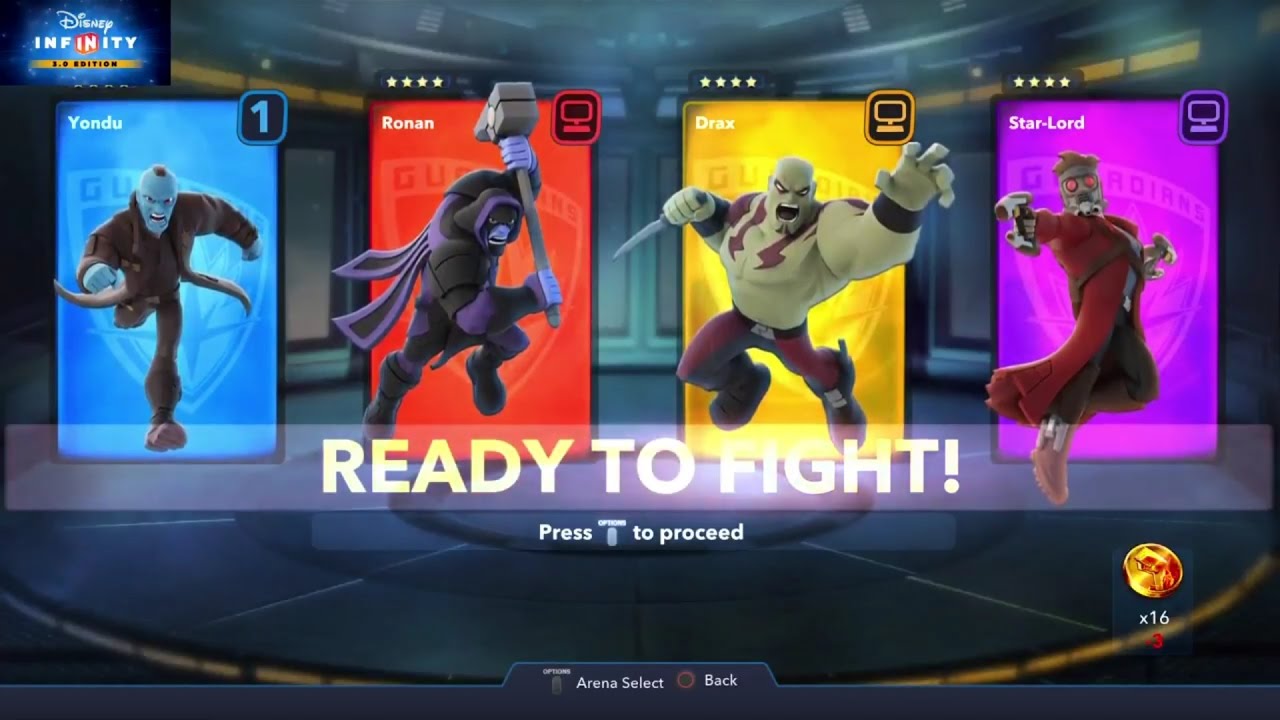Guardians of the Galaxy - Marvel Battlegrounds - Disney Infinity 3.0
