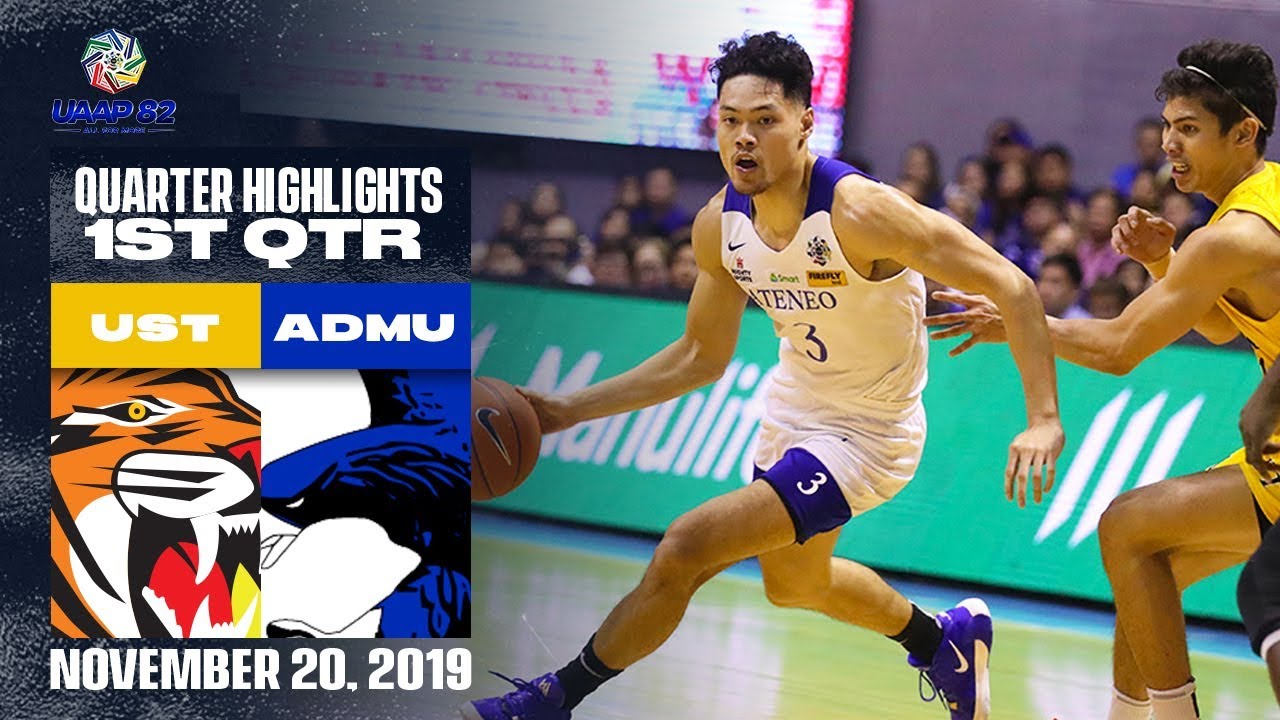 UST vs. ADMU - November 20, 2019  | 1st Quarter Highlights | UAAP 82 MB