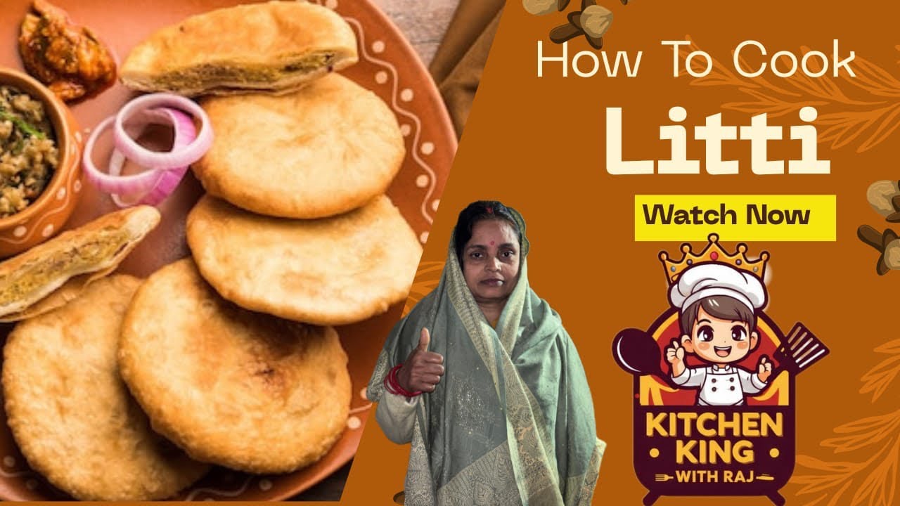 देसी स्टाइल लिट्टी चटनी घर पर बनाएं | Traditional Bihari Litti Recipe #recipe #ytviralvideo #cooking