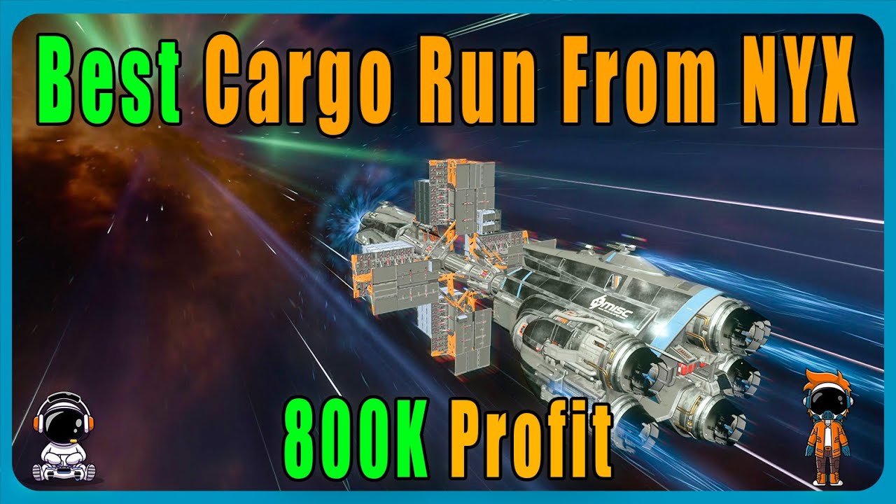 The Best Cargo Trading Run From Levski - NYX in Star Citizen!