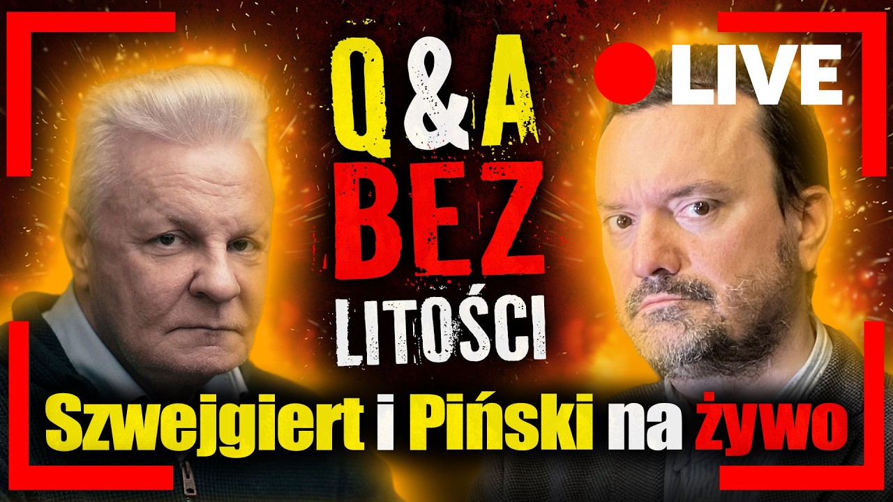[LIVE] Bez litości. Tomasz Szwejgiert, Jan Piński na żywo
