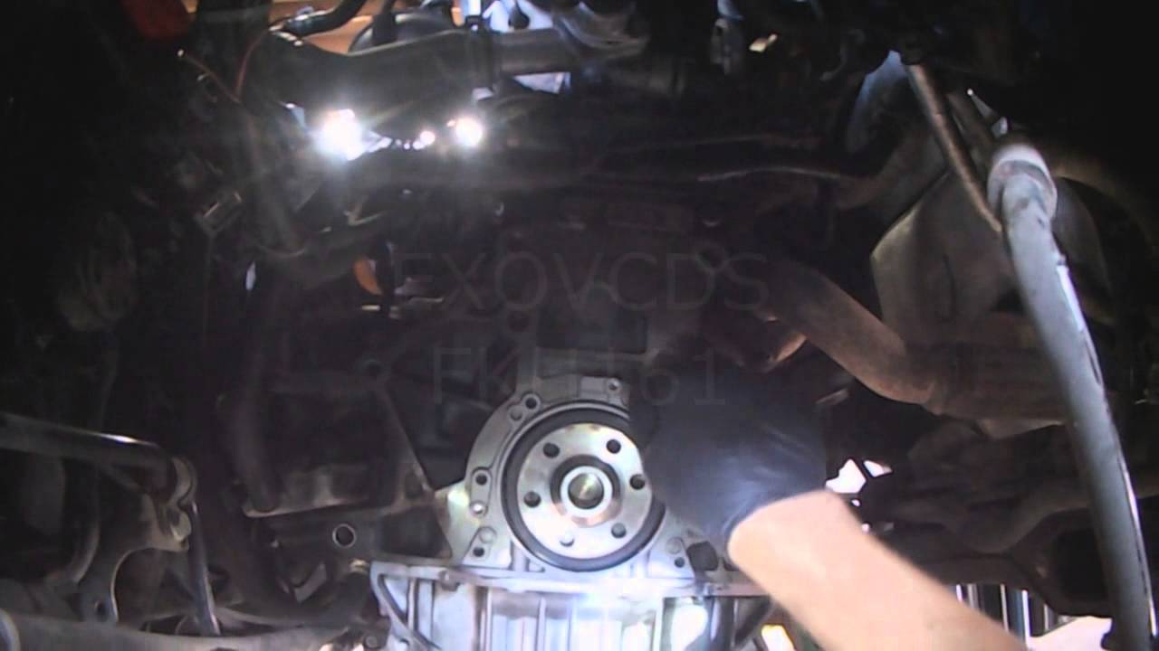 VW A4: 1.9L ALH TDI Rear crank seal replacement
