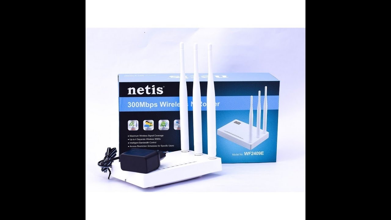 ضبط اعدادات راوتر netis wf2409e شرح كامل