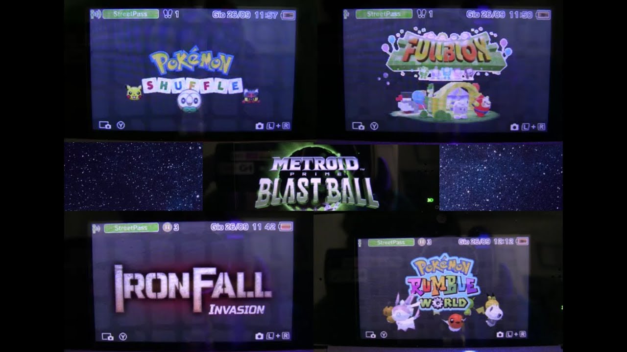 5 GIOCHI GRATIS PER NINTENDO 3DS