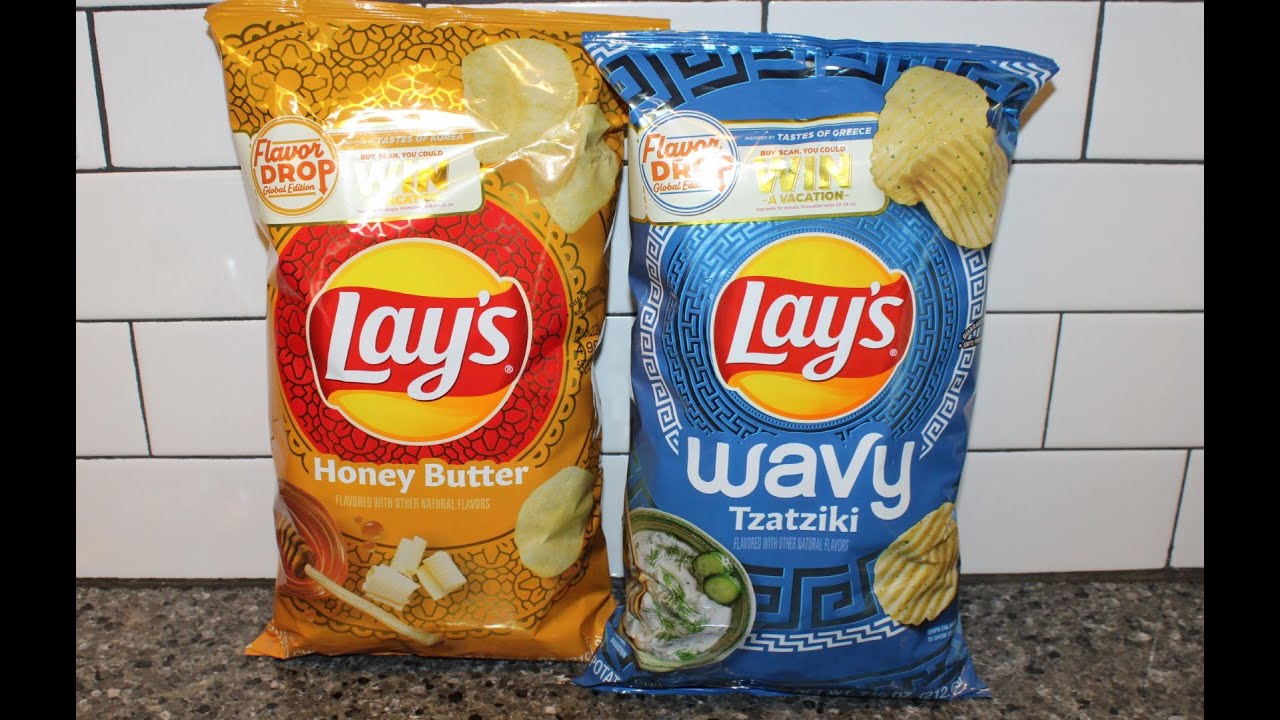 Lay’s Potato Chips: Honey Butter & Tzatziki Review