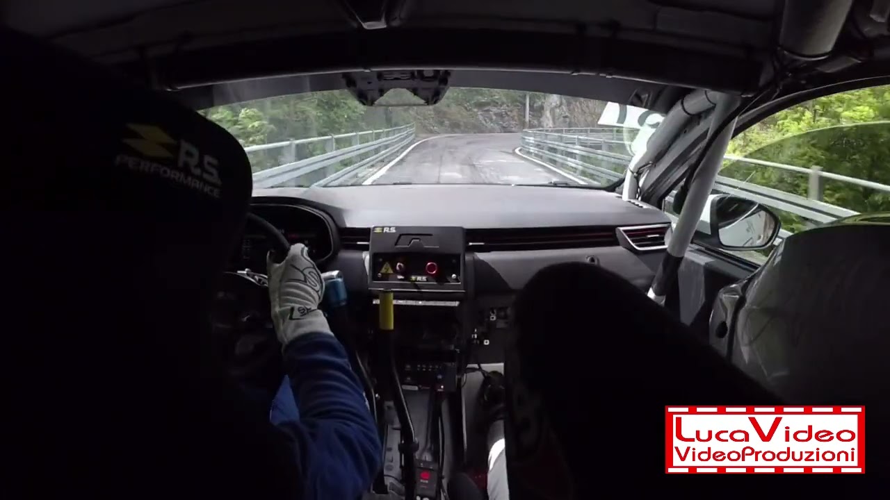 15° Rally Valle Intelvi 2023 Della Maddalena-Fancoli Clio Rally5 3°di classe - Cameracar PS8