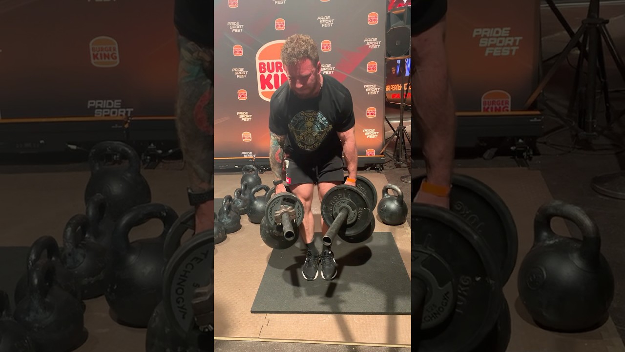 252,5 КГ В ГИРЯХ С ДОВЕСКАМИ СТАНОВАЯ ТЯГА! ПОПЫТКА НА PRIDE SPORT FEST! СИЛОВОЕ ГИРЕВОЕ ДЕВЯТИБОРЬЕ