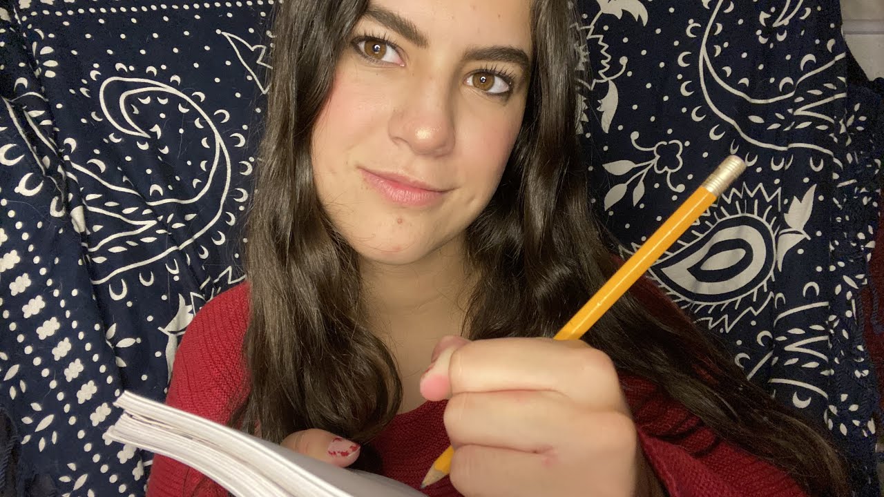 ASMR en español  Haciéndote preguntas profundas para reflexionar (soft spoken)