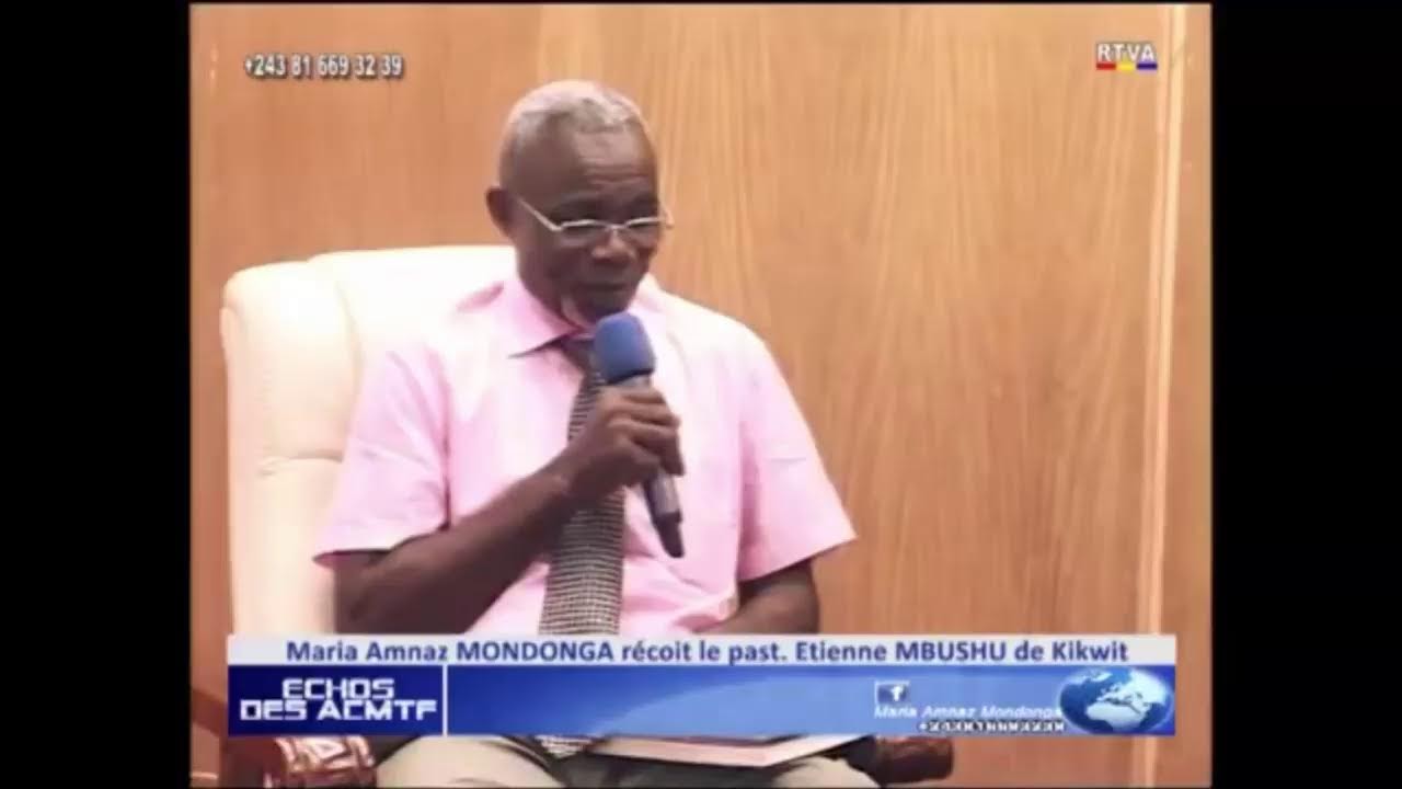 PASTEUR ETIENNE MBUSHU SUR COMMENT IL EST ARRIVE DANS LE MESSAGE ( PREVIOUSLY RECORDED)