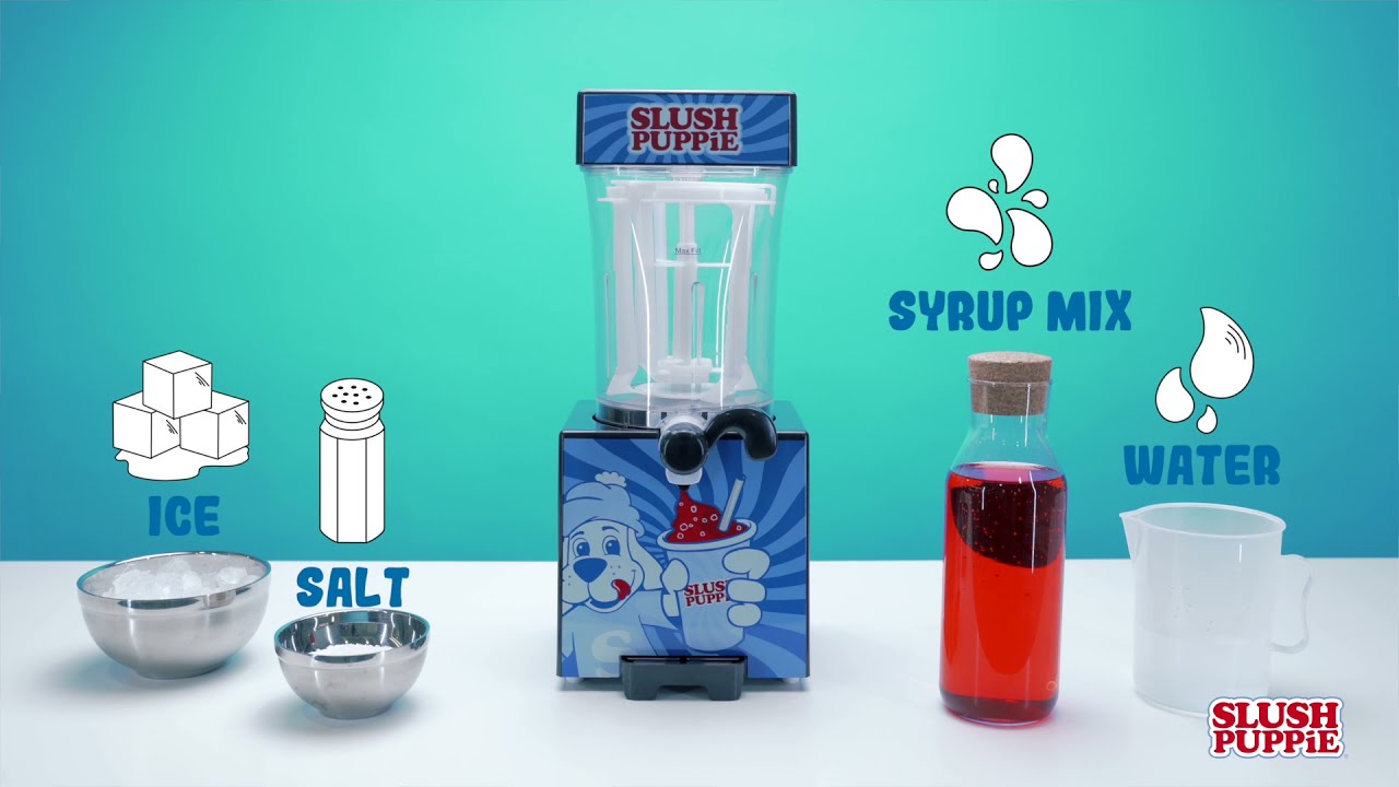How to make your own SLUSH PUPPiES | SLUSH PUPPiE Machine