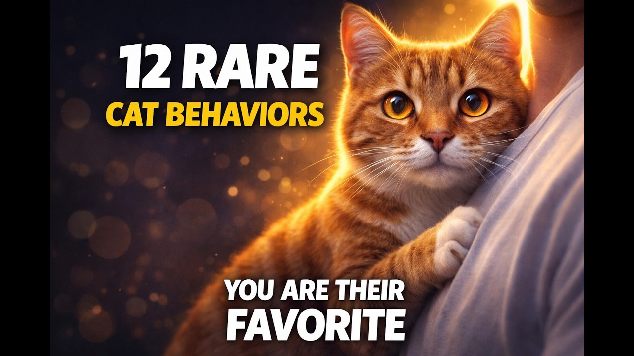 12 Rare Cat Behaviors That Prove You Are Their Favorite Person