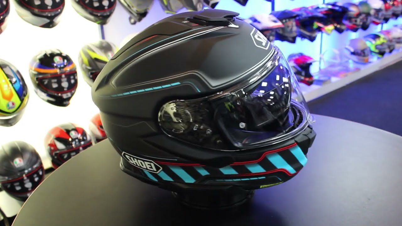 Shoei GT Air 3 Discipline TC2 Helmet (Matt Black|Blue)