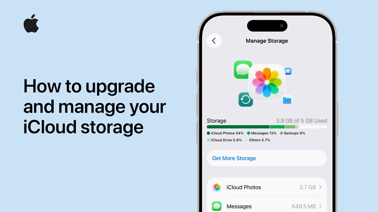 How to upgrade and manage your iCloud storage on iPhone | Apple Support