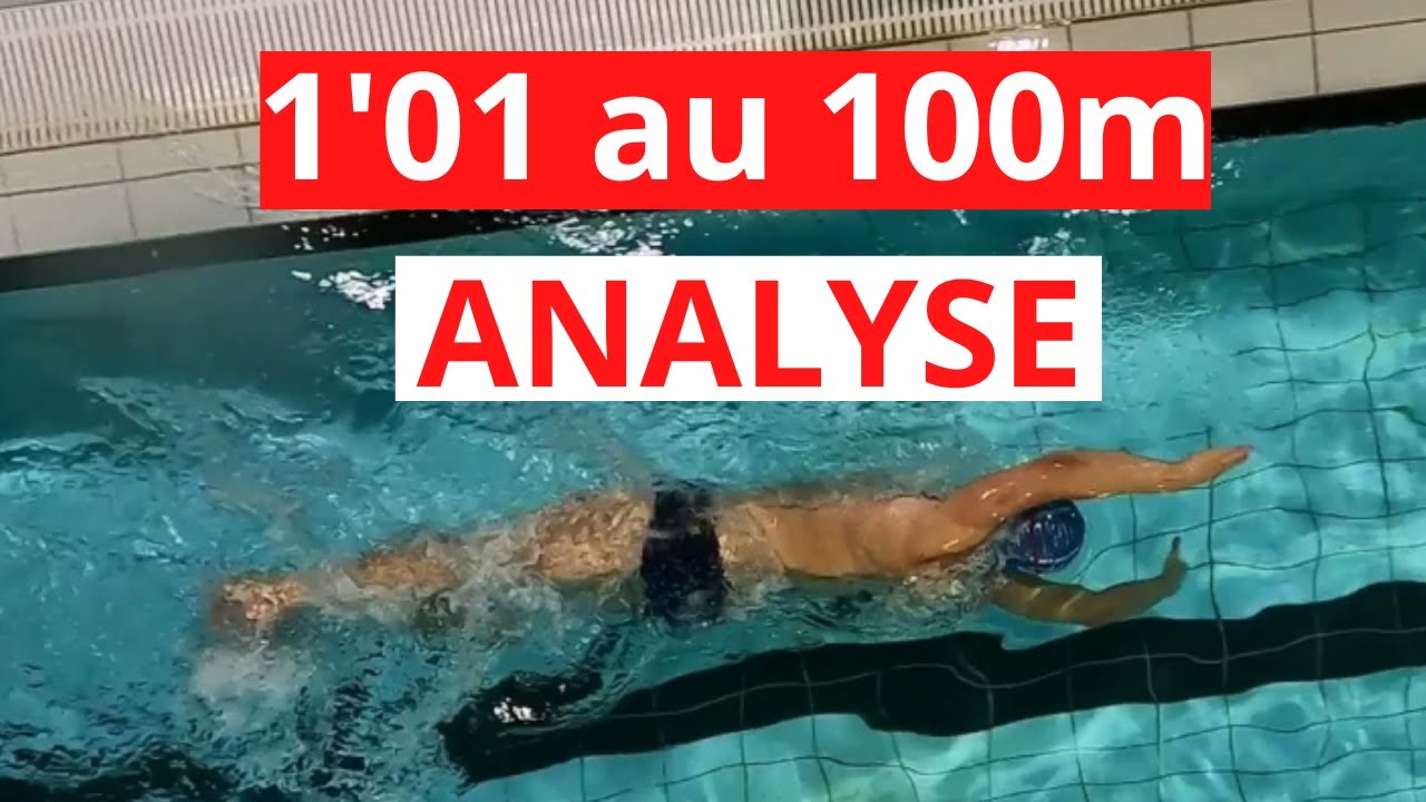 1'01 au 100m sans être à fond : l' ANALYSE du CRAWL de Sébastien (8'03 au 800m)