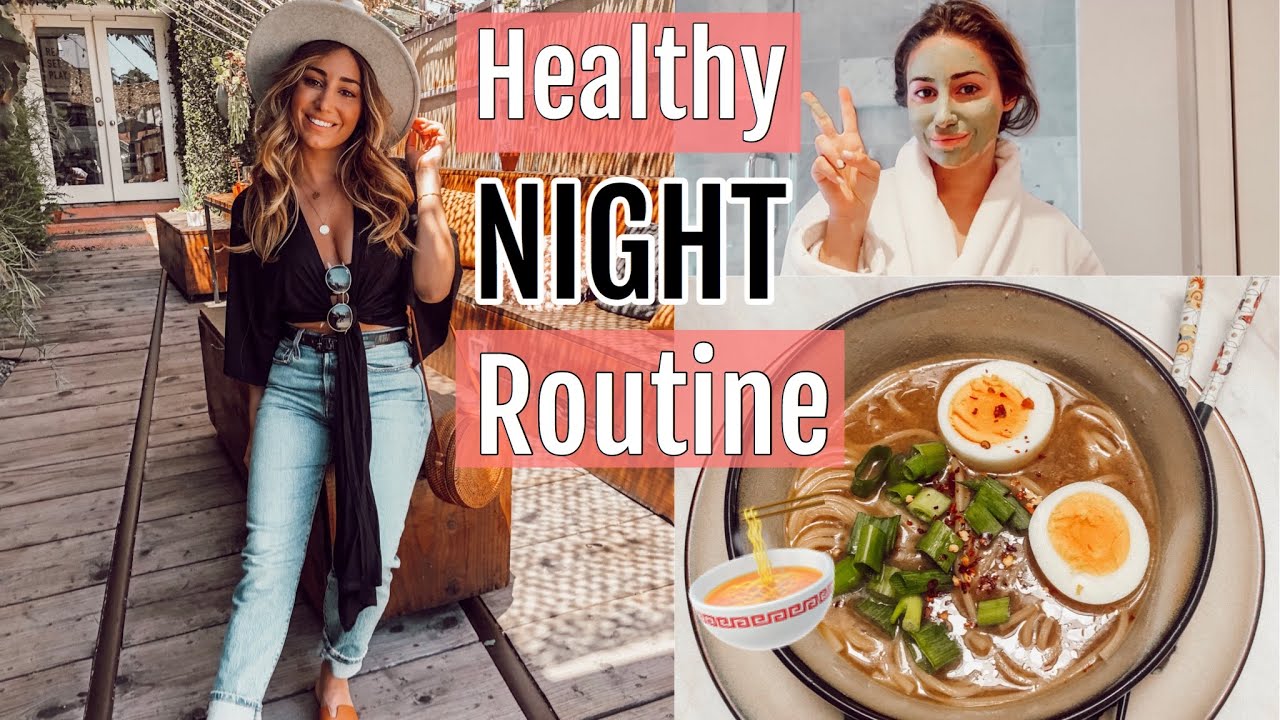 Weight Loss Night Time Routine// Healthy Ramen