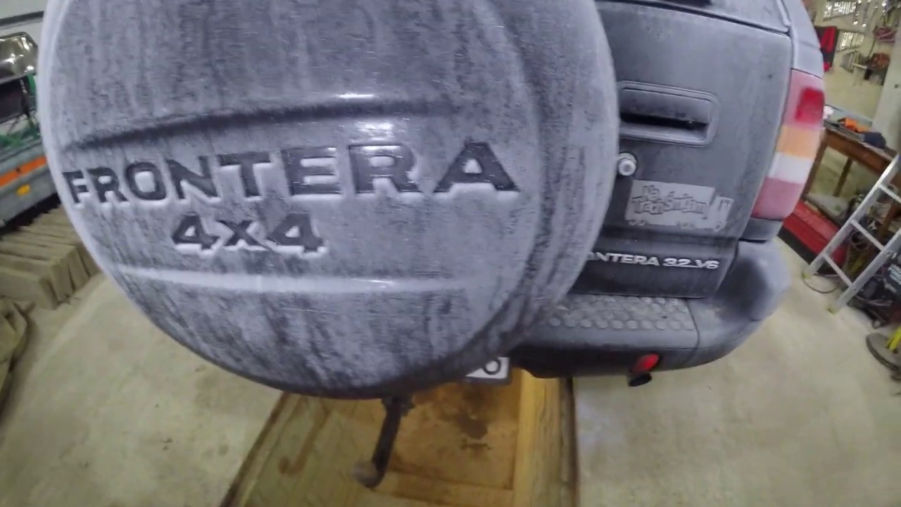 Frontera 3.2 V6 od spodu