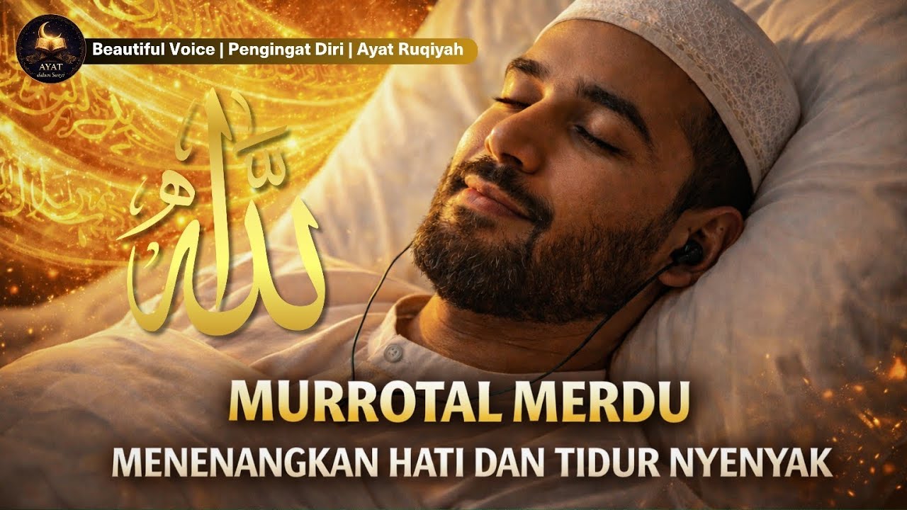 Murrotal Qur’an Penentram Jiwa | Dengarkan Saat Malam Hari