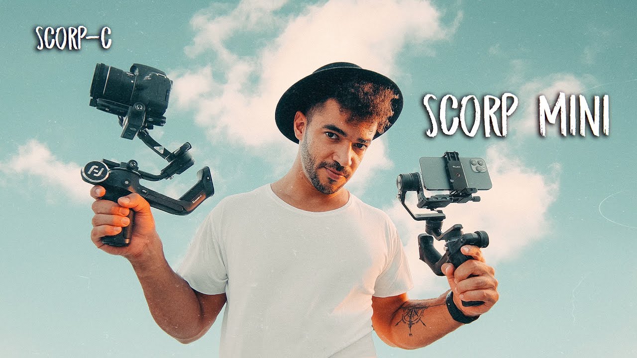 Um gimbal para câmeras pequenas - Review SCORP MINI Feyiutech Pt