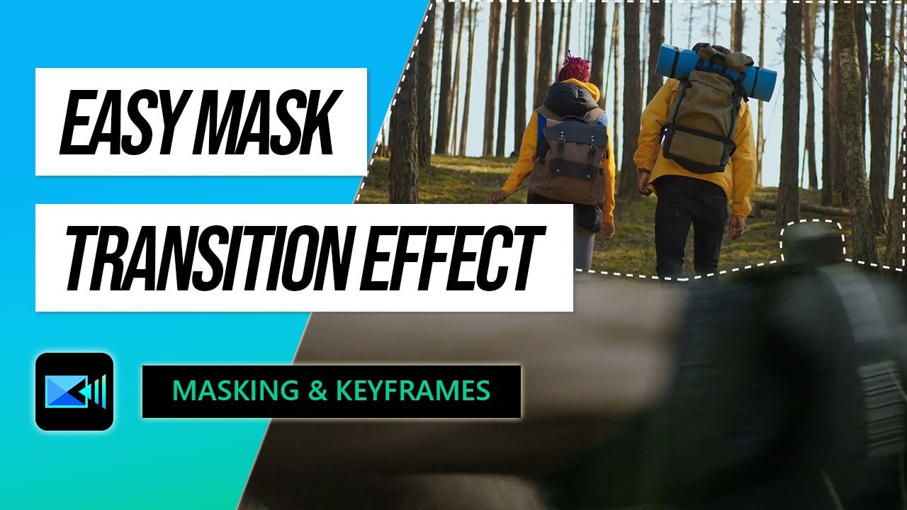 Seamless Mask Transition Effect in 3 Minutes (Frame Blocking) | PowerDirector Tutorial