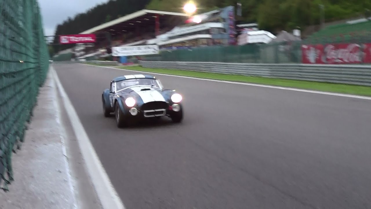 Spa-Classic 2013 Great sounds & Action in wet conditions.