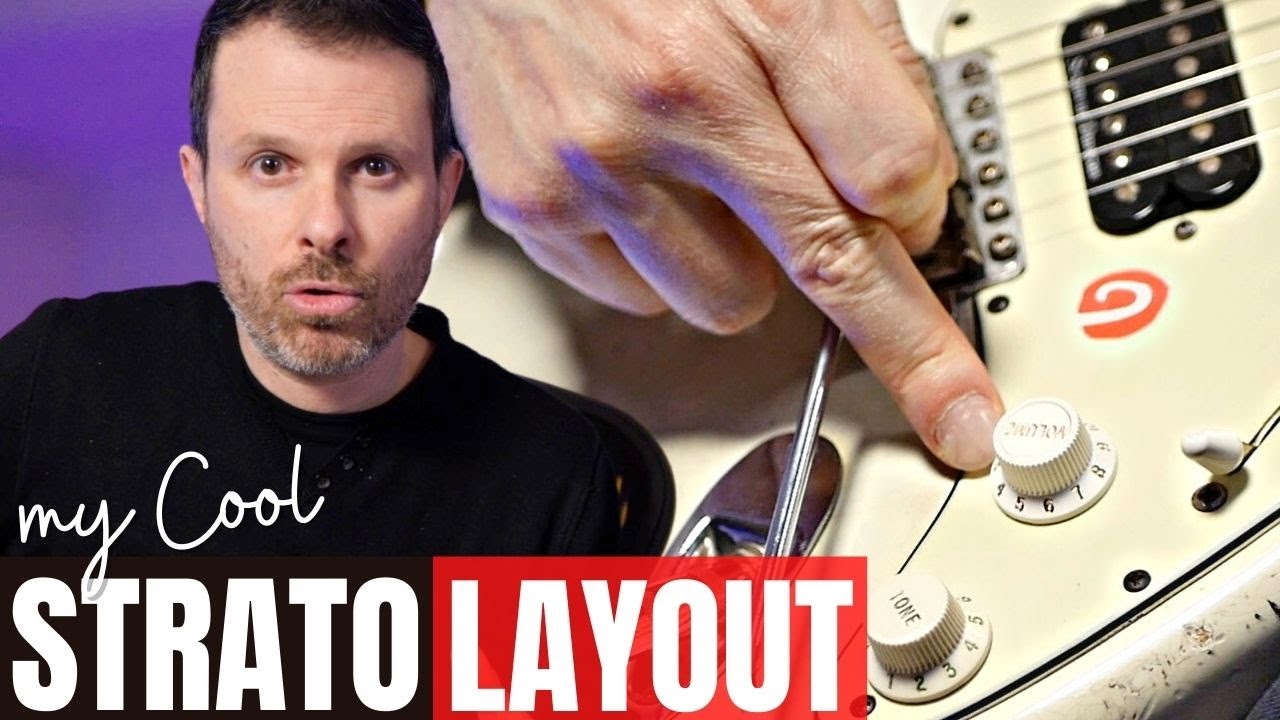 Stratocaster pots wiring and layout (my unusual way)