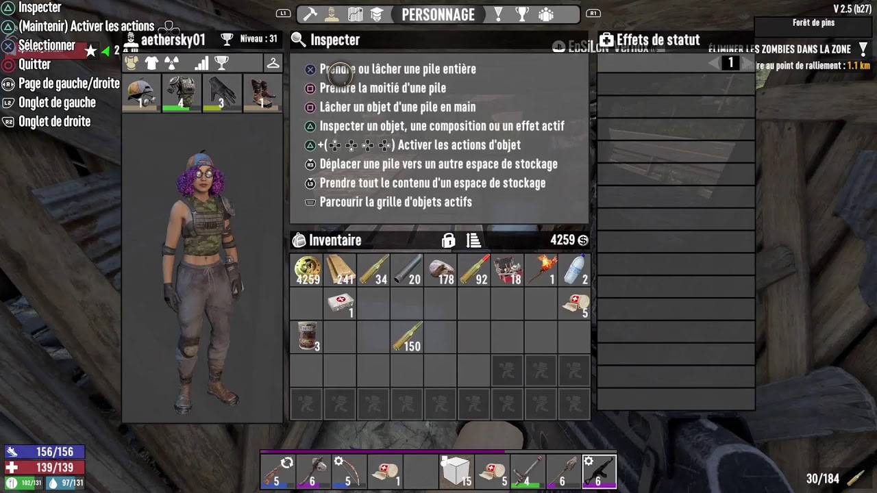 Live 7 DAYS TO DIE on continue la survie fr/ps5
