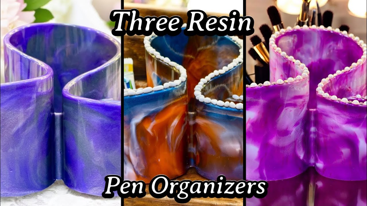 #845 Three Resin Pen Organizer Orders To Fulfill!