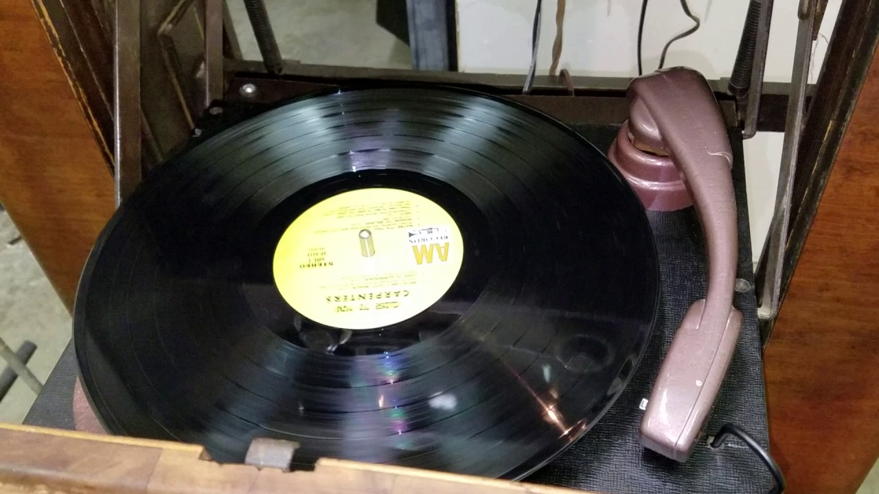 1942 ZENITH 7S682 Radio Phono Part 20 of 20 Tracking Force Fixed