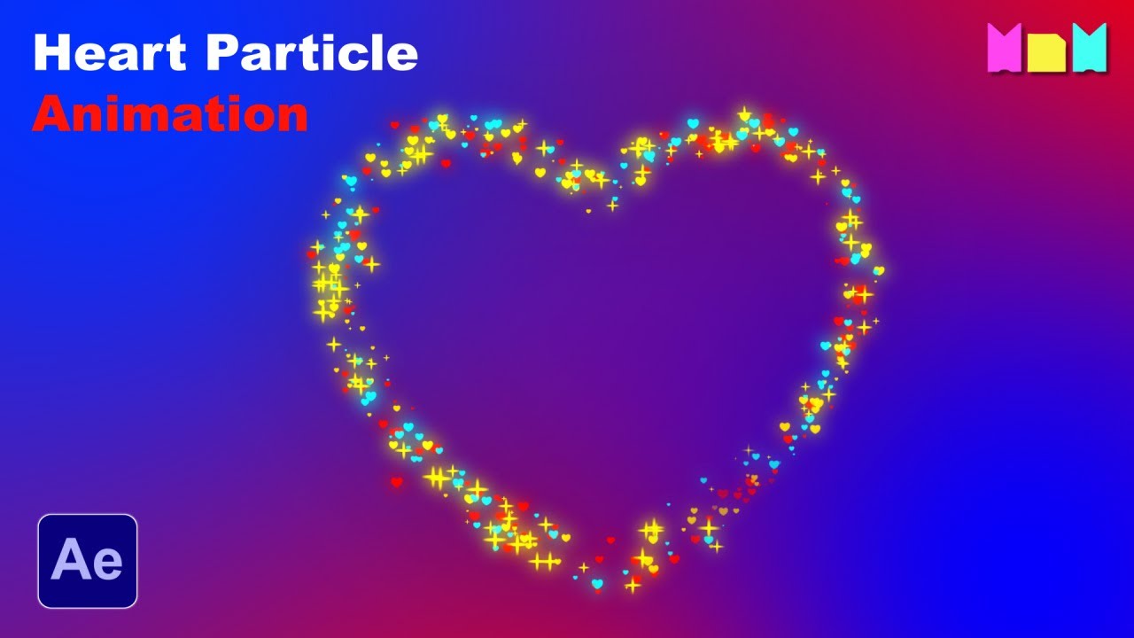 Heart Particles Tutorial in After Effects