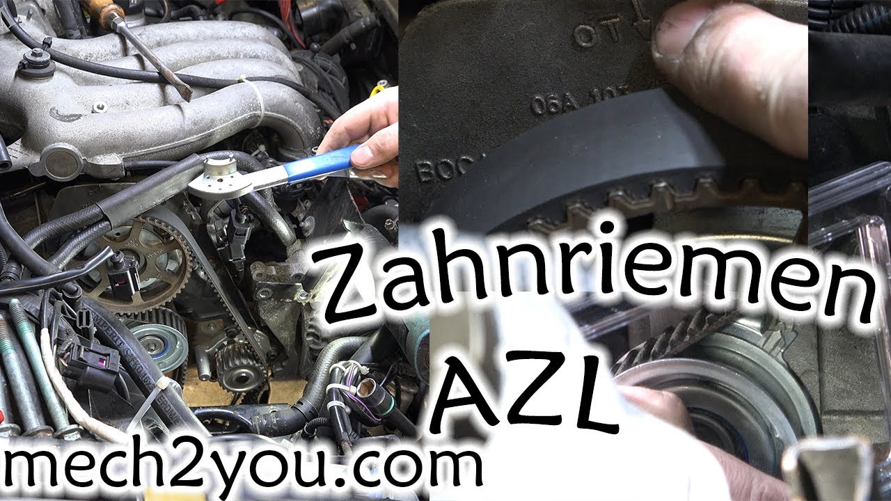 🛠️ 4K Zahnriemen wechseln mit Wasserpumpe und Nockenwellensensor beim Skoda Fabia 2.0 AZL