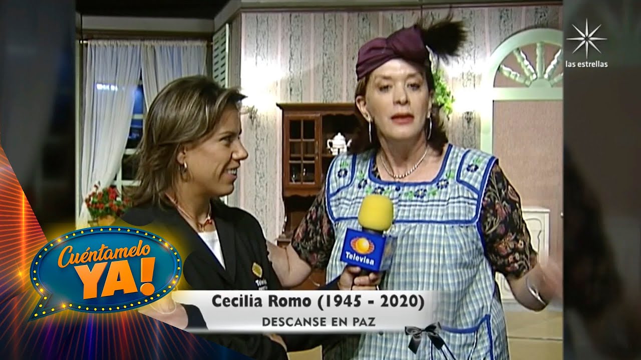 &iexcl;As&iacute; fue la impresionante trayectoria de Cecilia Romo! | Cu&eacute;ntamelo YA!
