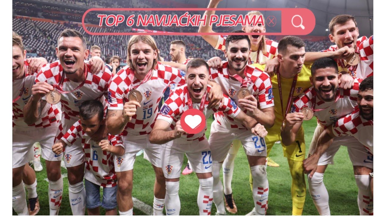 ❤️TOP 6 NAVIJAČKIH PJESAMA❤️ #hrvatska #subscribe #pretplatise