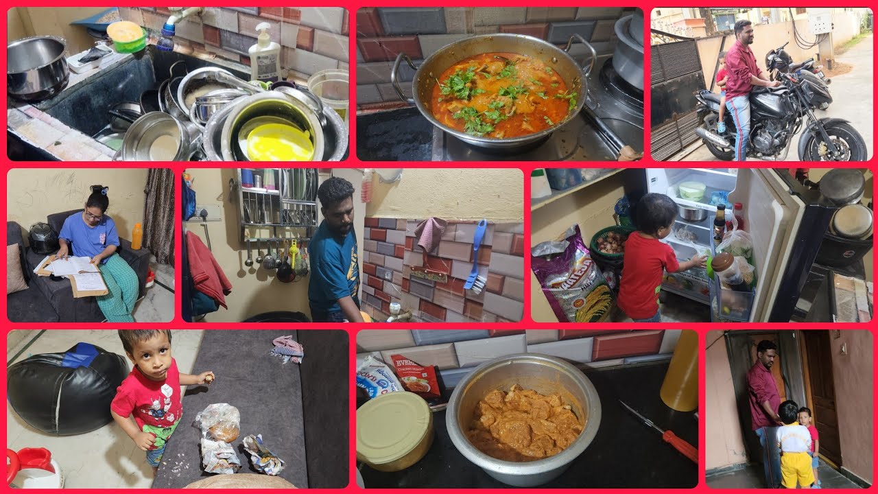 DIML || Evening to Night Routine || Dinner లోకి Chicken 😋 || Simple Day in My Life || familyvlog 🥰