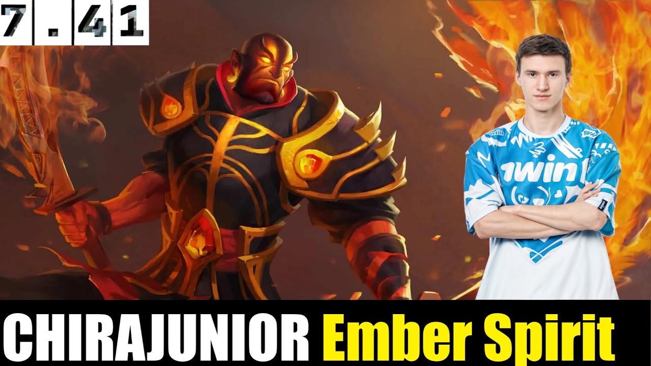 🤯 CHIRA_JUNIOR [Ember Spirit] MID 7.41 - DOTA 2 HIGHEST MMR MATCH#dota2 #dota2gameplay