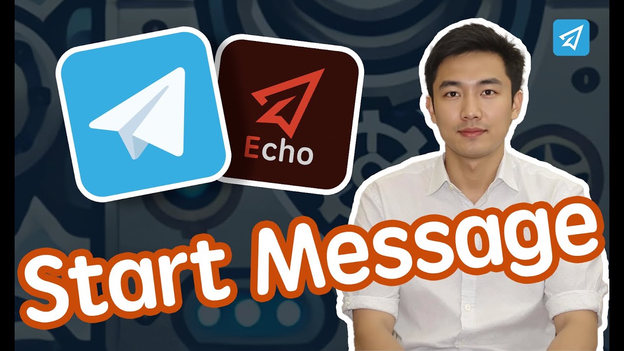 Automatically Send Start Messages with Button | Customer Service | OnlyTG Echo #telegram