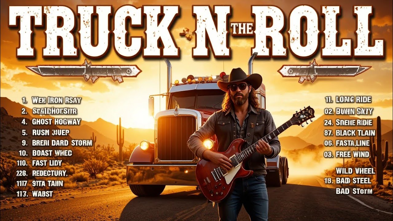 Truck N Roll Highway Soundtrack: No-Skip Diesel Rock for Long Distance Runs – Rock Country