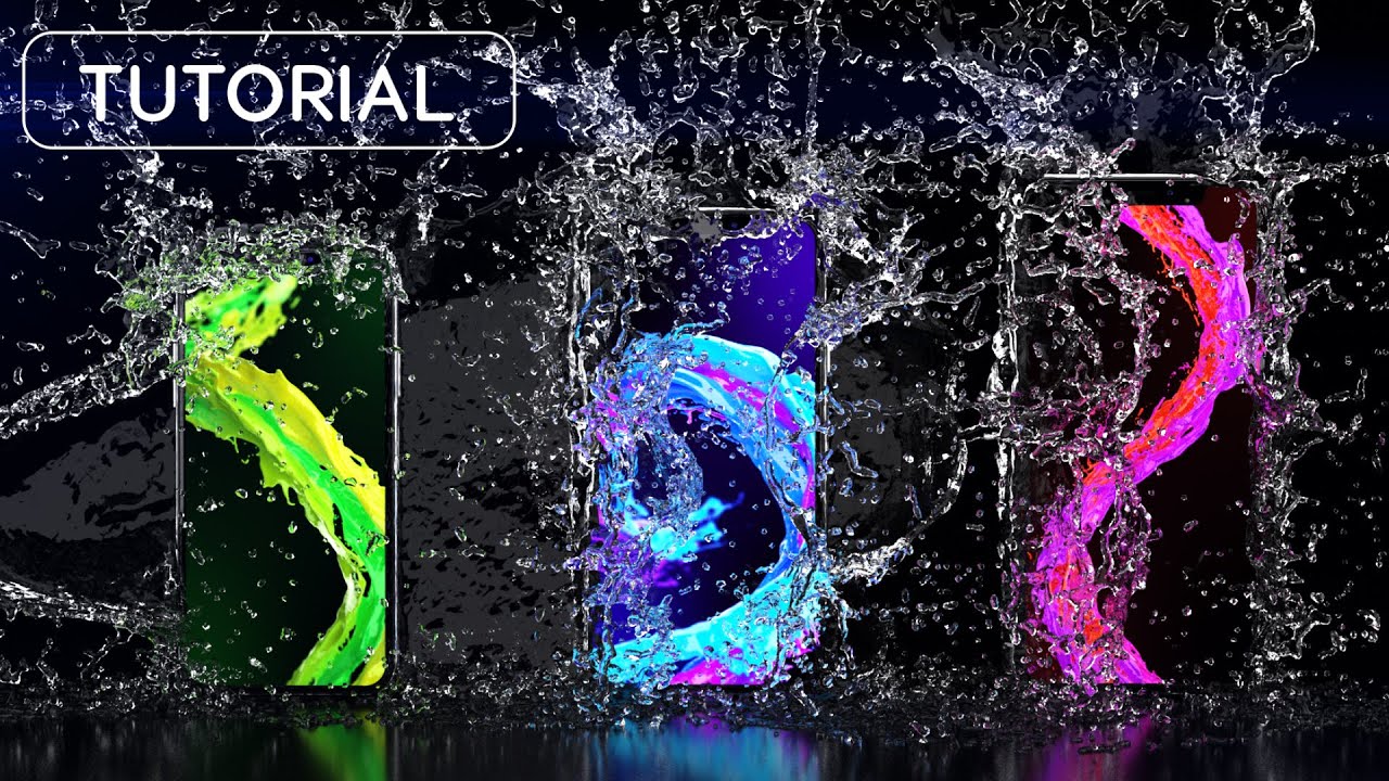 Chaos Phoenix Product 3D Animation Splash Tutorial in 3Ds Max