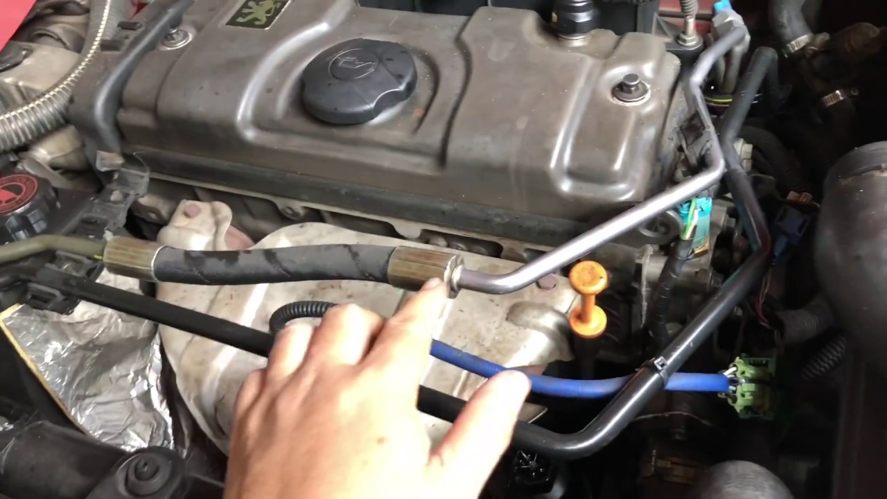 repair selang power steering | hose hight power steering Peugeot 206