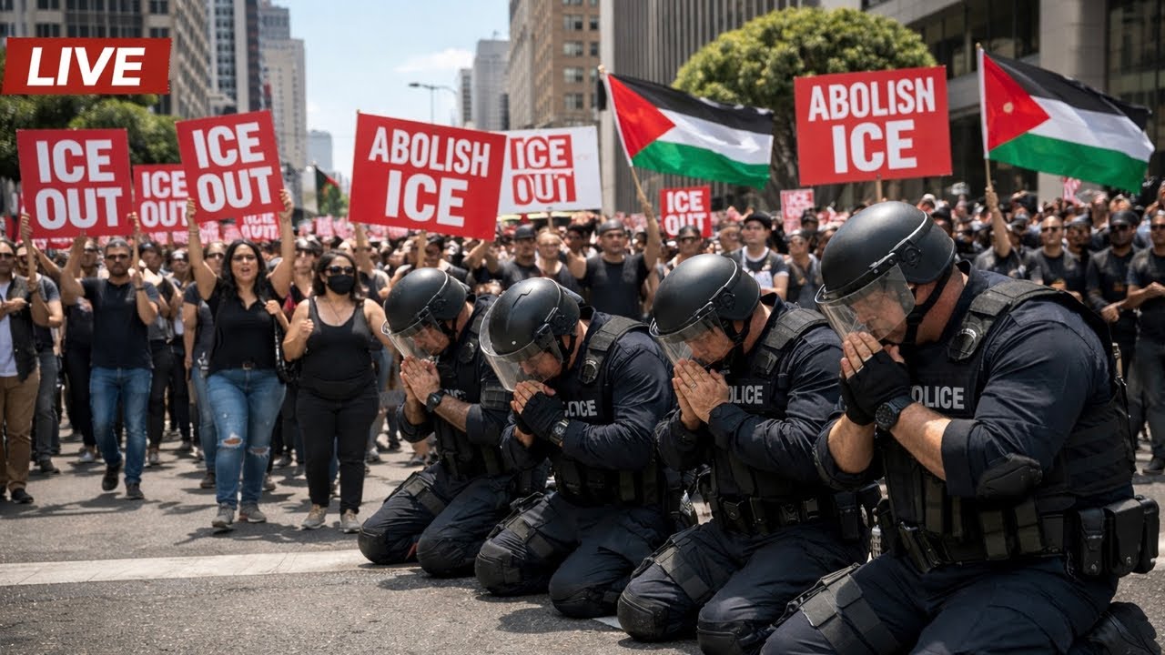 LIVE - Anti Ice Protest - Federal Detention Center - City Hall - Downtown LA - After the chaos