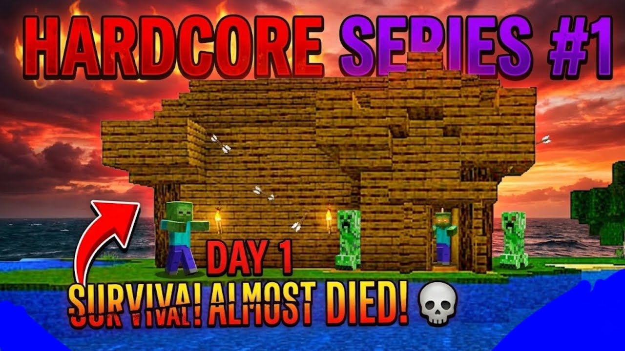 Minecraft Hardcore | Ep 1 – Let’s Survive