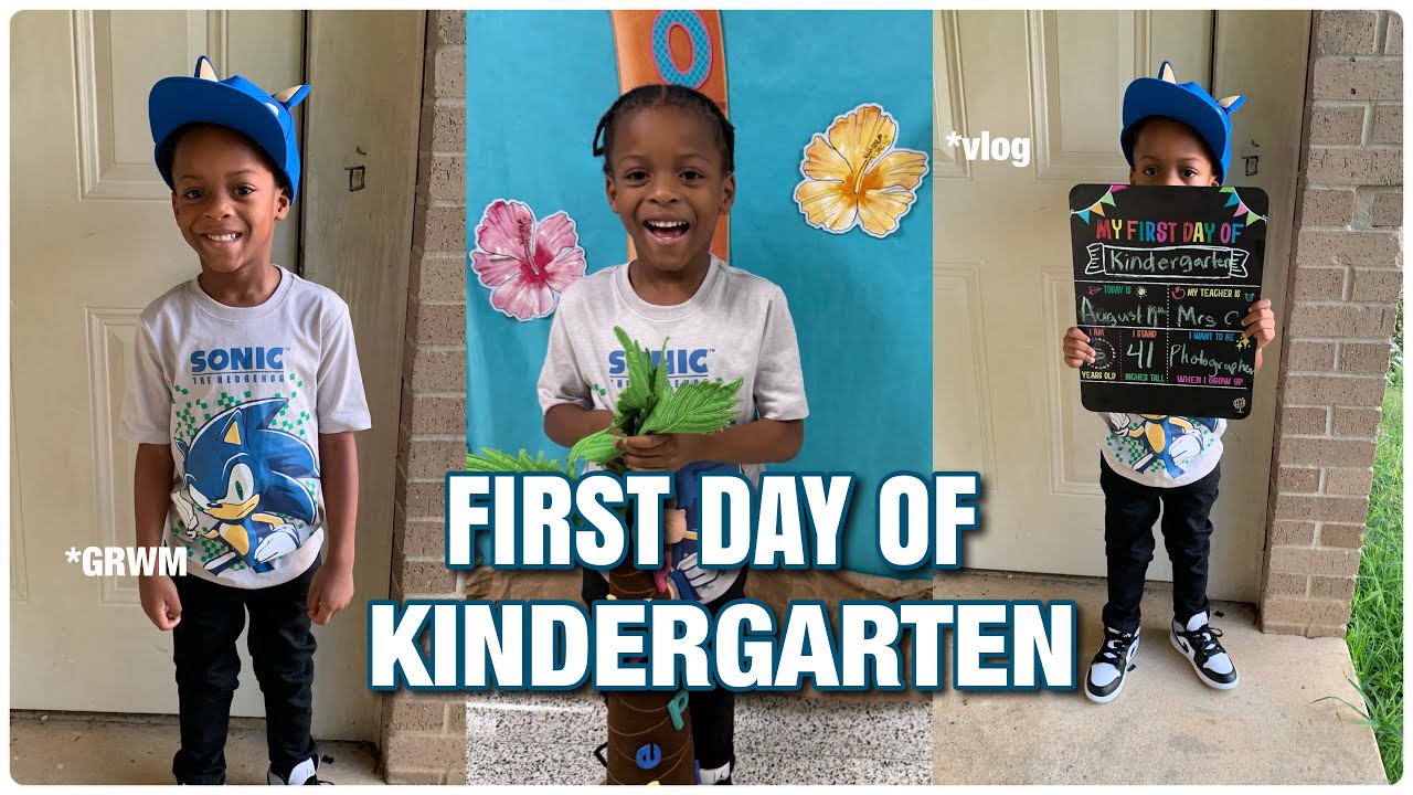 FIRST DAY OF KINDERGARTEN VLOG