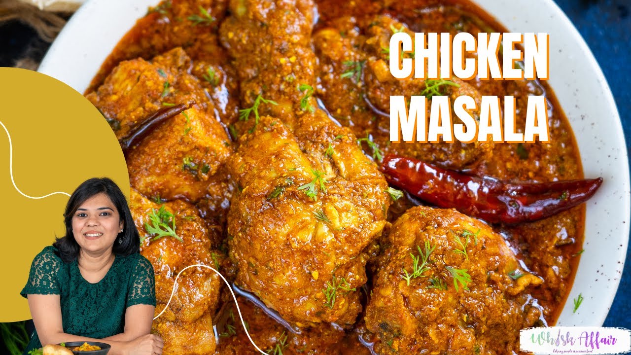 Restaurant Style Chicken Masala Curry Recipe